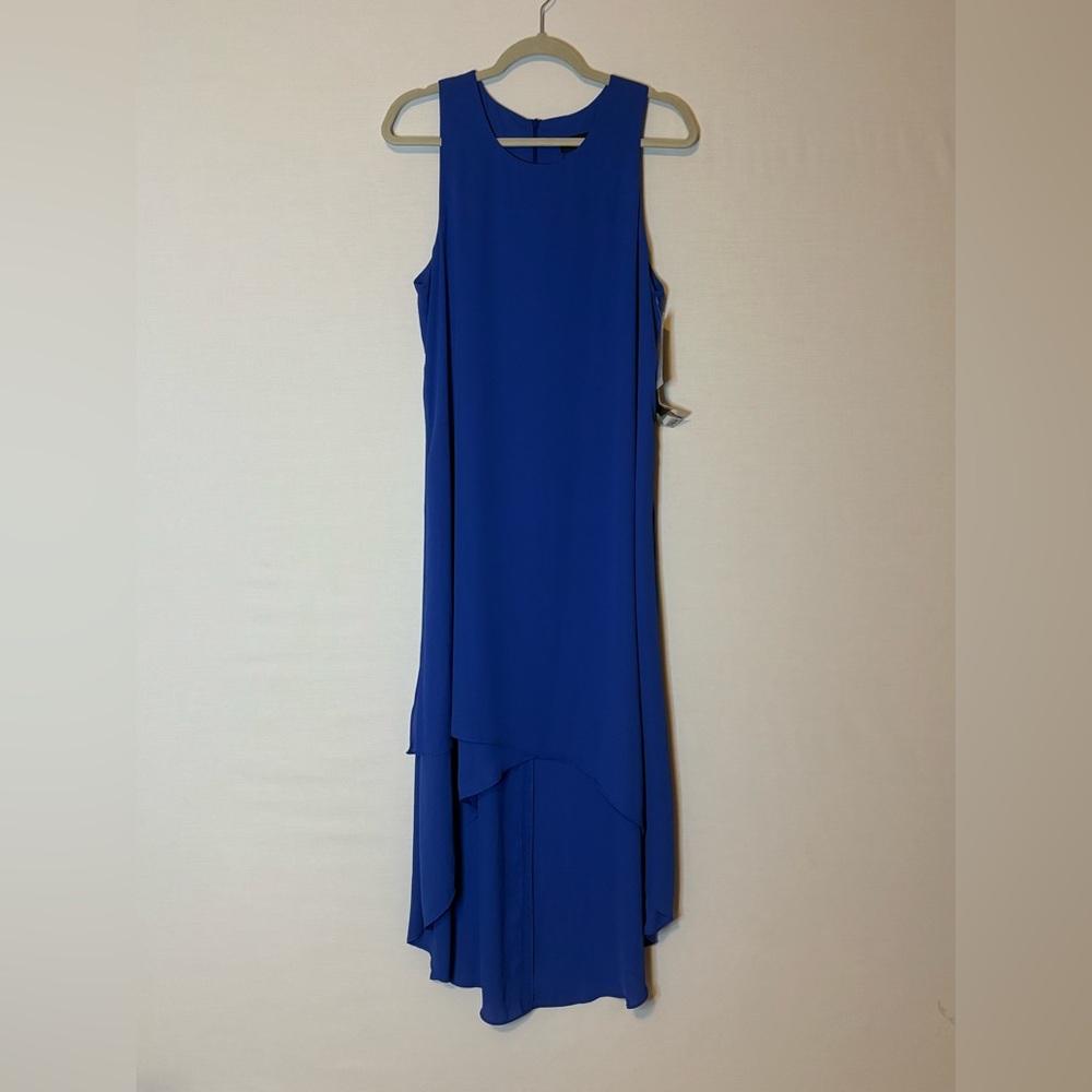 karen kane halter dress | Dresses | Nwt Karen Kane Blue Asymmetrical Cocktail DecemberSitewide